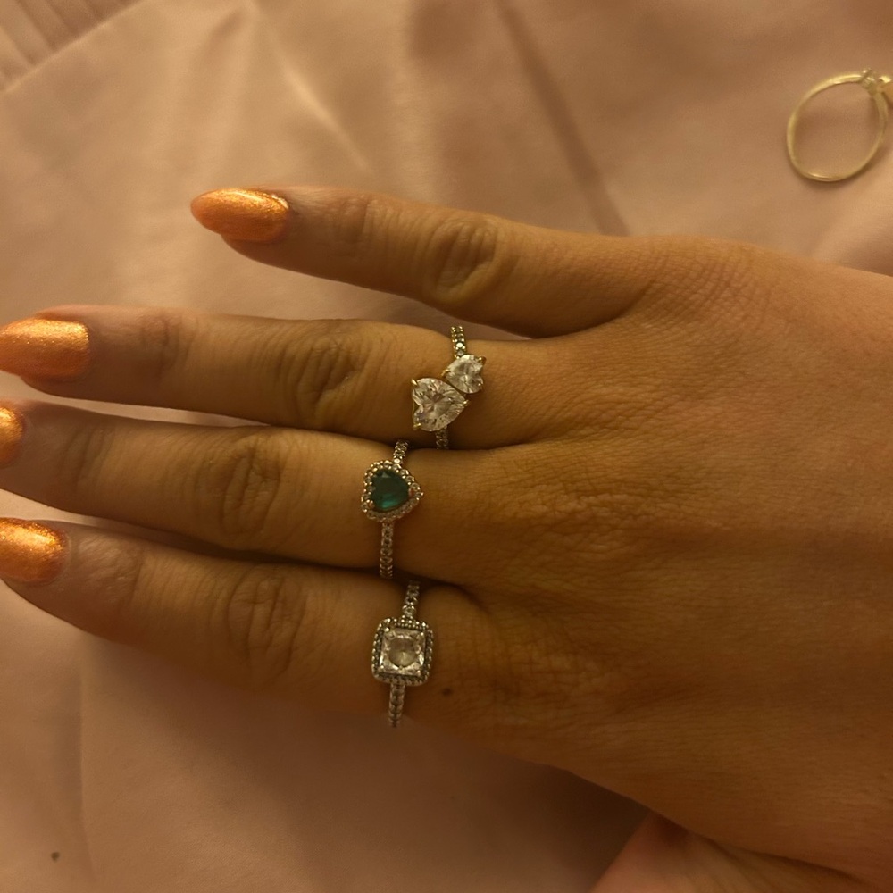 Pandora ring stack or set of rings